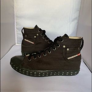 DIESEL EXPOSURE I HIGH TOP SNEAKERS MEN’S SNEAKERS Size 8